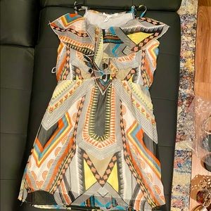 BCBG Spaghetti Strap Dress